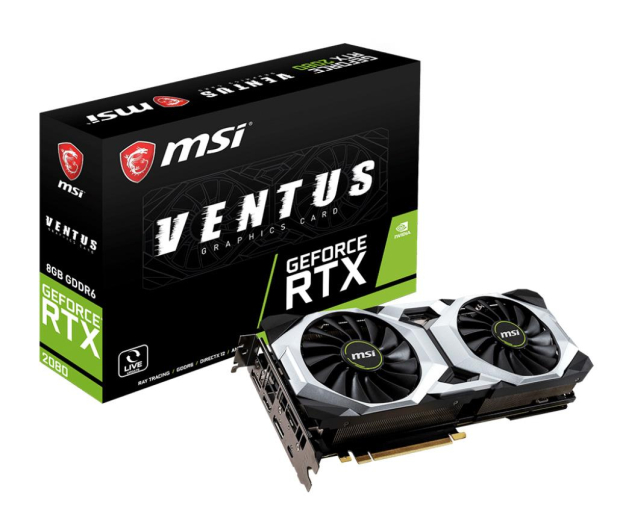 MSI GeForce RTX 2080 VENTUS 8GB GDDR6